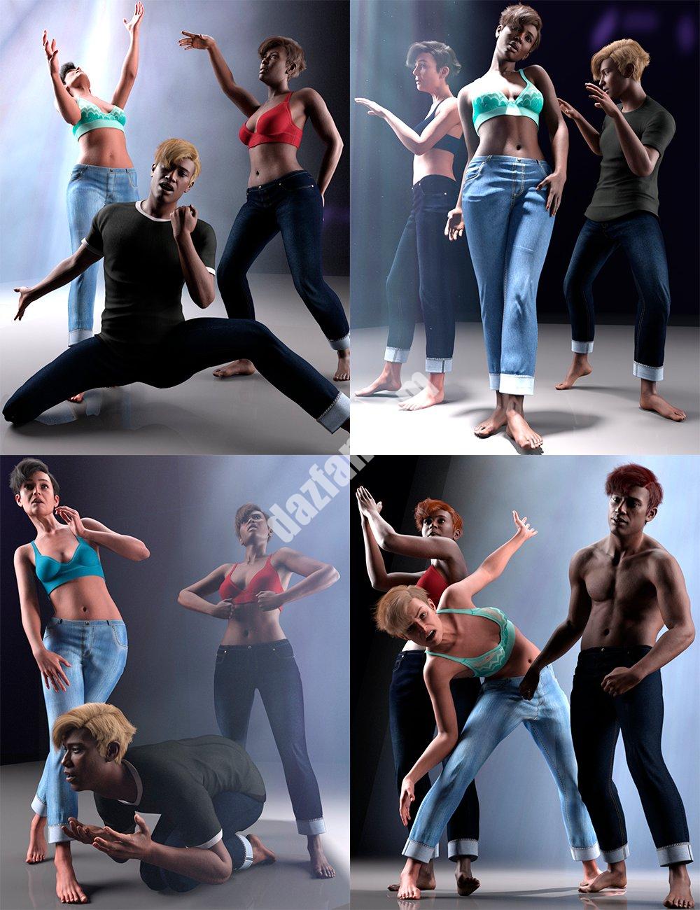 [daz合集] 歌手世界为创世纪9捆绑包摆姿势-DAZ爱好者