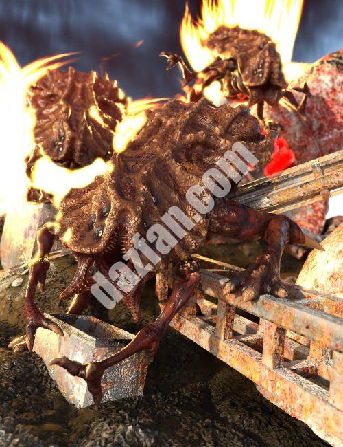 [daz角色] 异种标本阿尔法原始生物-DAZ爱好者