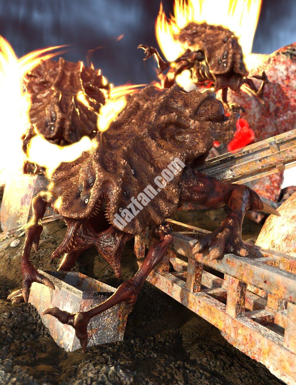 [daz角色] 异种标本阿尔法原始生物-DAZ爱好者