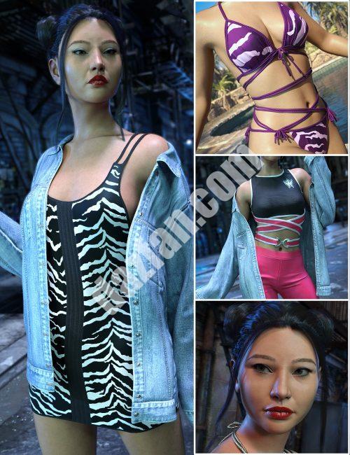 [daz合集] Yuko HD捆绑包-DAZ爱好者