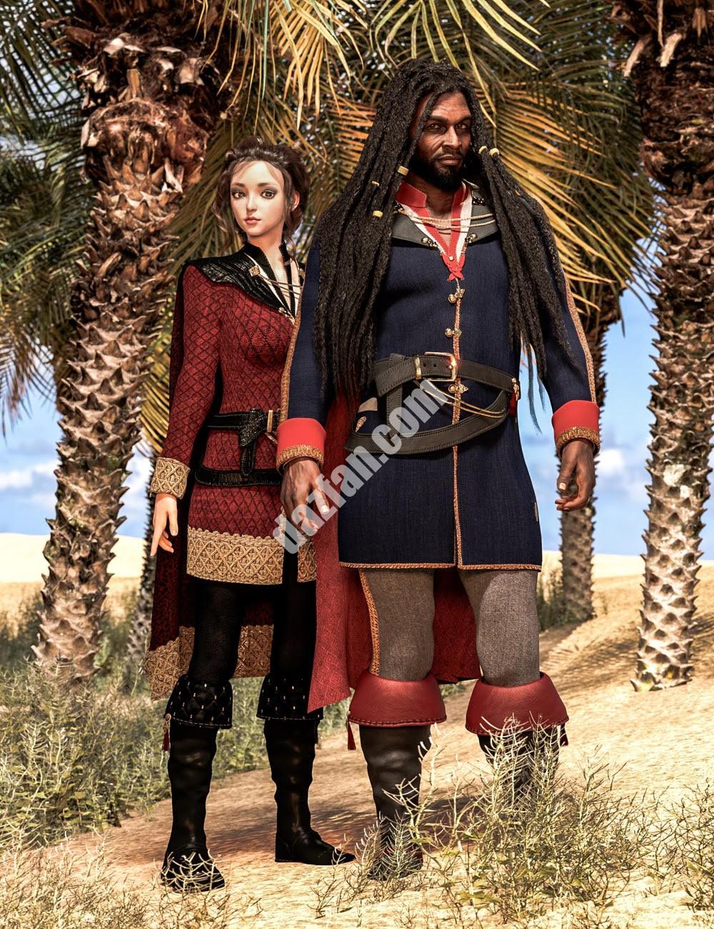 [daz合集] Zale 8.1 Landlubber束-DAZ爱好者